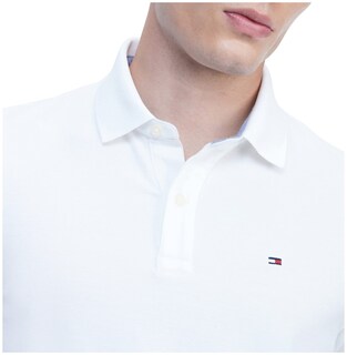 Foto 6 | Foto 6 | Polo Tommy Hilfiger De Manga Corta Para Hombre Fresh White - Venta Internacional.