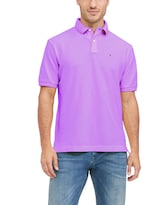 Polo Tommy Hilfiger De Manga Corta De Corte Regular Para Hombre - Venta Internacional.