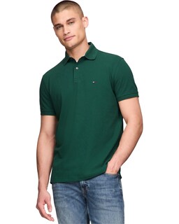 Foto 1 | Foto 1 | Polo Tommy Hilfiger 1985 Slim De Manga Corta Para Hombre - Venta Internacional.
