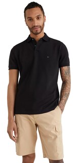 Foto 2 | Foto 2 | Polo Tommy Hilfiger Corte Regular Negro para Hombre- Venta Internacional
