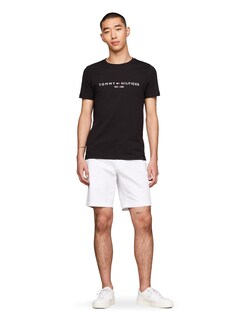 Foto 3 | Foto 3 | Playera Tommy Hilfiger con Logo Bordado Negro para Hombre - Venta Internacional