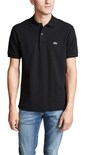 Polo Lacoste Classic Chine L.12.12 Para Hombre Negro Xl - Venta Internacional.