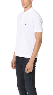 Foto 3 | Foto 3 | Polo Lacoste Classic Chine L.12.12 Blanco para Hombre - Venta Internacional