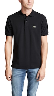 Foto 1 | Foto 1 | Polo Lacoste Classic Chine L.12.12 Para Hombre Negro - Venta Internacional.