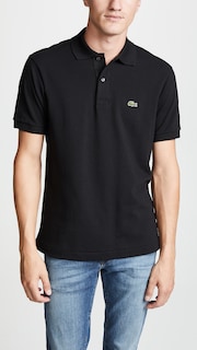 Foto 2 | Foto 2 | Polo Lacoste Classic Chine L.12.12 Para Hombre Negro - Venta Internacional.