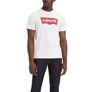 Foto 1 | Foto 1 | Camiseta Levi's Graphic Blanca Para Hombre Talla L - Venta Internacional.