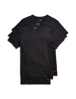 Foto 1 | Foto 1 | Camiseta Polo Ralph Lauren, Ropa Interior, Paquete De 3, Ajustada, Cuello Redondo, Para Hombre - Venta Internacional.