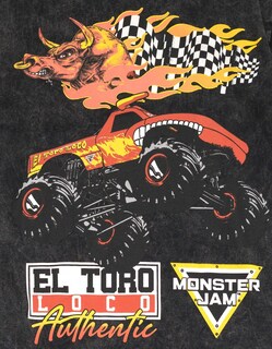 Foto 2 | Foto 2 | Camiseta Monster Jam El Toro Loco Truck Para Hombre - Xl - Venta Internacional.