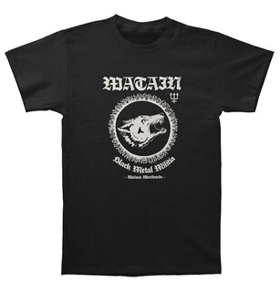 Foto 1 | Foto 1 | Camiseta Rockinstone Watain Black Metal Milita 180 G/m² - Venta Internacional.