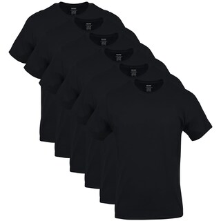 Foto 1 | Foto 1 | Camiseta Gildan Crew Para Hombre G1100 Negra Xl (paquete De 6) - Venta Internacional.