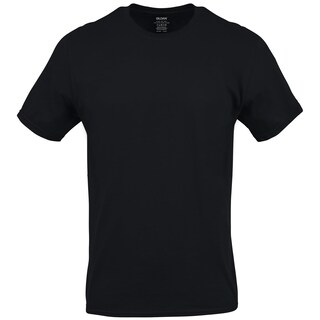 Foto 4 | Foto 4 | Camiseta Gildan Crew Para Hombre G1100 Negra Xl (paquete De 6) - Venta Internacional.