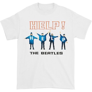 Foto 1 | Foto 1 | Camiseta Rockinstone Beatles Help Silhouettes - Venta Internacional