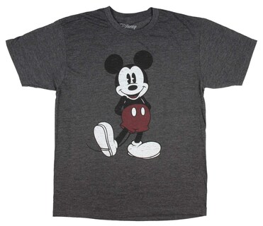 Foto 1 | Foto 1 | Camiseta Disney Con Aspecto Desgastado De Mickey Mouse Para Hombre - Venta Internacional.