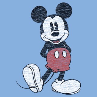 Foto 3 | Foto 3 | Camiseta Disney De Mickey Mouse con Aspecto Desgastado para Hombre - Venta Internacional