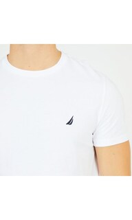 Foto 2 | Foto 2 | Camiseta Nautica Para Hombre, Manga Corta, Lisa, Cuello Redondo, Talla Xs - Venta Internacional.