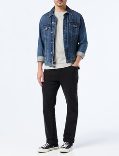 Foto 5 | Foto 5 | Camiseta Nautica Para Hombre Con Cuello Redondo Liso Y Bolsillo Gris Jaspeado - Venta Internacional.