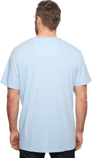 Foto 3 | Foto 3 | Camiseta Nautica Para Hombre, Cuello Redondo Liso Con Bolsillo, Color Azul, Talla S - Venta Internacional.