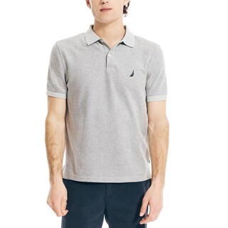 Foto 1 | Foto 1 | Polo Nautica Classic De Manga Corta Para Hombre, Color Gris Jaspeado - Venta Internacional.