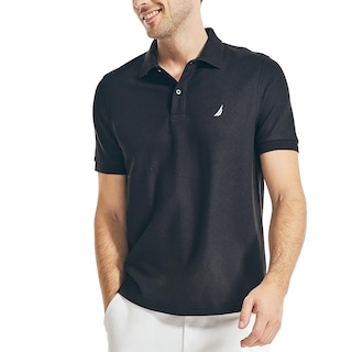 Foto 1 | Foto 1 | Polo Nautica Para Hombre, Manga Corta, Acabado Liso, Color Negro Intenso - Venta Internacional.
