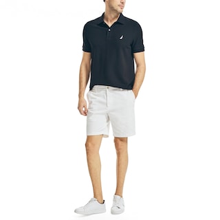 Foto 4 | Foto 4 | Polo Nautica Para Hombre, Manga Corta, Acabado Liso, Color Negro Intenso - Venta Internacional.