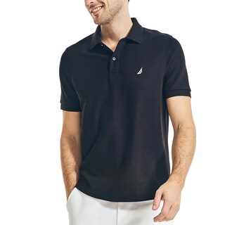 Foto 1 | Foto 1 | Polo Nautica Para Hombre, Manga Corta, Acabado Liso, Color Negro Intenso - Venta Internacional.