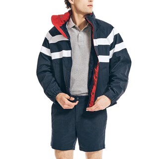 Foto 4 | Foto 4 | Polo Nautica Classic De Manga Corta Para Hombre, Color Gris Jaspeado - Venta Internacional.