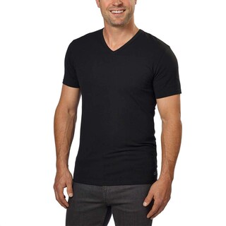 Foto 1 | Foto 1 | Camiseta Calvin Klein De Algodón Elástico Con Cuello En V, Corte Clásico, Para Hombre - Venta Internacional.
