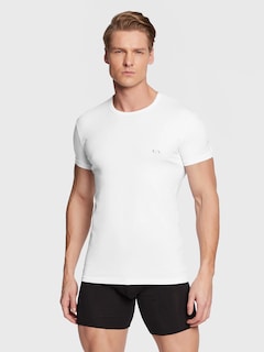 Foto 1 | Foto 1 | Playeras Armani Exchange Camisetas De Hombre Cuello Redondo Color Blanco 2 Pack - Original