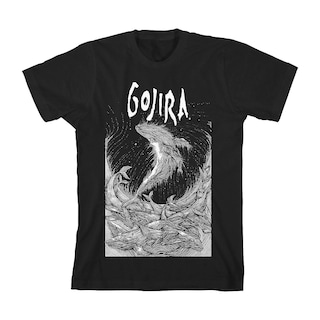 Foto 1 | Foto 1 | Camiseta Rockinstone Gojira Wood Block Whales 180 G/m² - Venta Internacional.