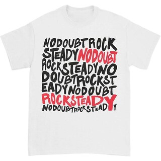Foto 1 | Foto 1 | Camiseta Rockinstone No Doubt Rock Steady 180 G/m², 100% Algodón - Venta Internacional.