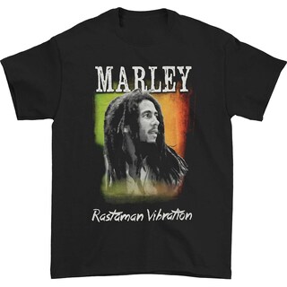 Foto 1 | Foto 1 | Camiseta Rockinstone Bob Marley Rastaman Vibration 180 G/m² - Venta Internacional.
