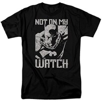 Camiseta Rockinstone Not On My Watch Batman 100% Algodón - Venta Internacional.
