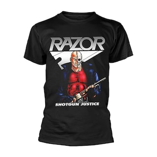 Foto 1 | Foto 1 | Camiseta Rockinstone Razor Shotgun Justice Para Hombre - Venta Internacional.