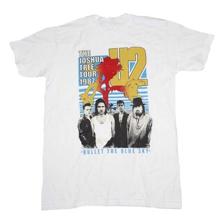 Foto 1 | Foto 1 | Camiseta Rockinstone U2 Bullet The Blue Sky Para Hombre - Venta Internacional.