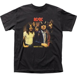 Foto 1 | Foto 1 | Camiseta Rockinstone Ac/dc Lp Cover 100% Algodón - Venta Internacional.