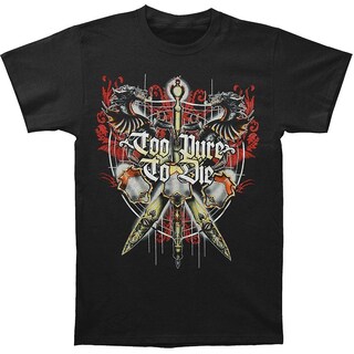 Foto 1 | Foto 1 | Camiseta Rockinstone Too Pure To Die Swords, 180 G/m², 100% Algodón - Venta Internacional.