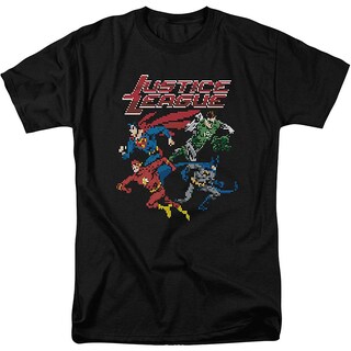 Foto 1 | Foto 1 | Camiseta Rockinstone 8-bit Justice League 100% Algodón - Venta Internacional