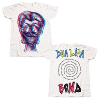 Camiseta Rockinstone Dua Lipa Pray For Albania 100% Algodón - Venta Internacional.