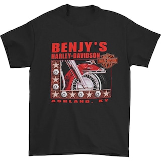 Foto 1 | Foto 1 | Camiseta Harley Davidson Benjy's Motor Cycles Ashland Para Hombre - Venta Internacional.