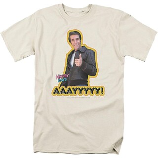 Foto 1 | Foto 1 | Camiseta Rockinstone Fonzie Happy Days 100% Algodón - Venta Internacional.