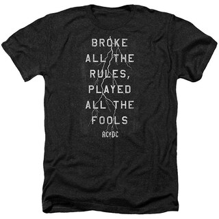 Foto 1 | Foto 1 | Camiseta Rockinstone Ac/dc Struck 180 G/m², 100% Algodón - Venta Internacional.
