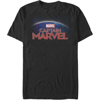 Foto 1 | Foto 1 | Camiseta Rockinstone Logo Captain Marvel 100% Algodón - Venta Internacional.