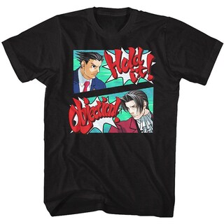 Foto 1 | Foto 1 | Camiseta Rockinstone Ace Attorney Hold The Objection - Venta Internacional.