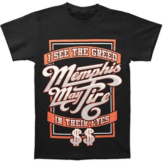 Foto 1 | Foto 1 | Camiseta Memphis May Fire Greed Para Hombre - Venta Internacional.