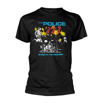 Camiseta Rockinstone The Police Ghost In The Machine Live - Venta Internacional.