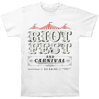 Foto 1 | Foto 1 | Camiseta Riot Fest Chicago Event 2013 Rockinstone 100% Algodón - Venta Internacional.