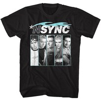 Camiseta Rockinstone Nsync Blue Flame 180 G/m², 100% Algodón - Venta Internacional.