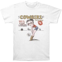 Camiseta Rockinstone Betty Boop Ghetto Cowgirl 180 G/m² - Venta Internacional.