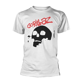 Foto 1 | Foto 1 | Camiseta Gorillaz Skull Rockinstone 100% Algodón - Venta Internacional.