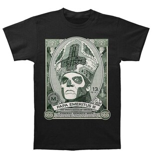 Foto 1 | Foto 1 | Camiseta Ghost Papa Cash Rockinstone 180 G/m², 100% Algodón - Venta Internacional.